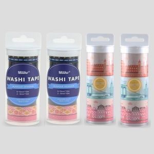 CITY & ABSTRACTION COLLECTION WASHI TAPE(4 PK)